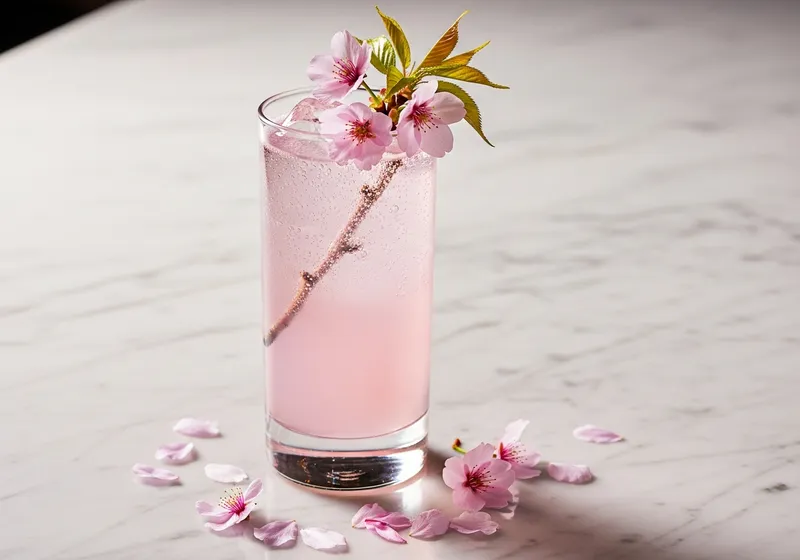 Cherry Blossom Collins
