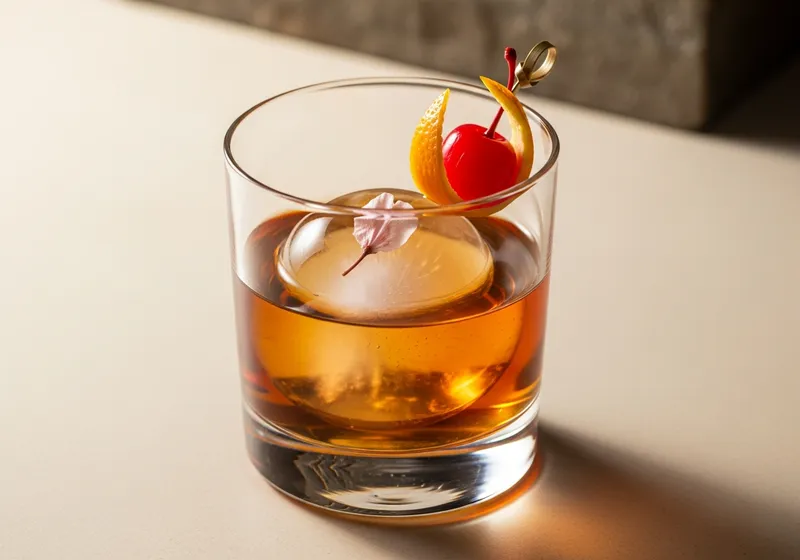 Cherry Blossom Old Fashioned