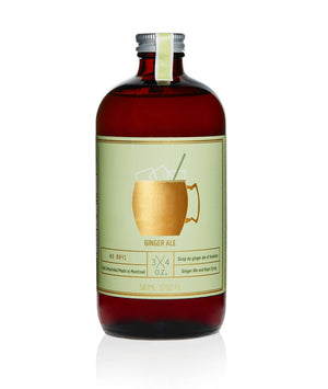 3.4 oz. Ginger Ale Syrup - 503 mL - Paradigm Spirits Co.