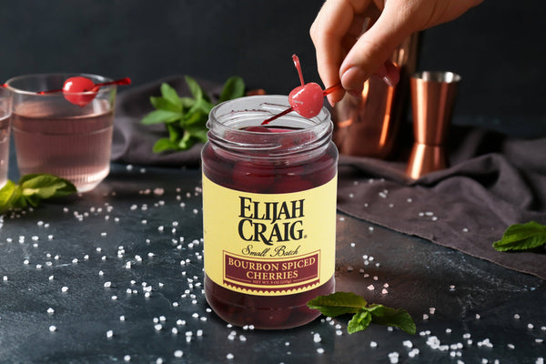 Elijah Craig Bourbon Spiced Cherries