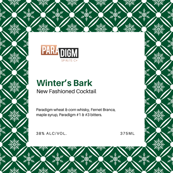 Winter's Bark NEW Fashioned Cocktail - 375ml