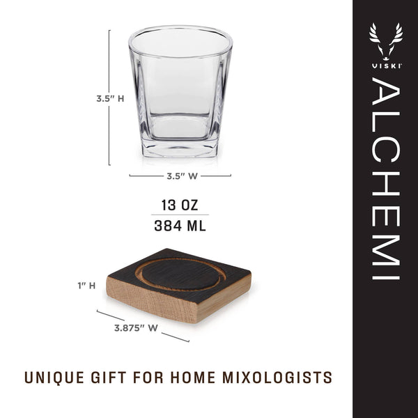 Alchemi™ Oak Barrel Board Smoke Infusion Kit Set of 3 - Paradigm Spirits Co.