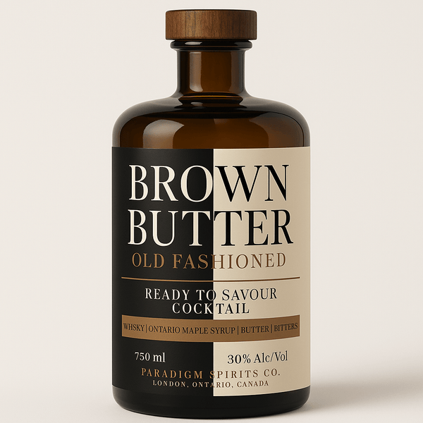 Brown Butter Old Fashioned - Paradigm Spirits Co.