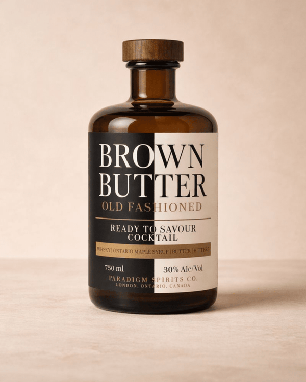 Brown Butter Old Fashioned - Paradigm Spirits Co.