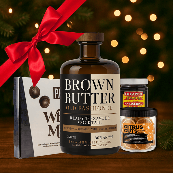 Brown Butter Old Fashioned Set: Online Order Exclusive - Paradigm Spirits Co.