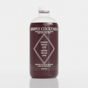 Cherry & Peach Cocktail Mix - 16oz - Paradigm Spirits Co.