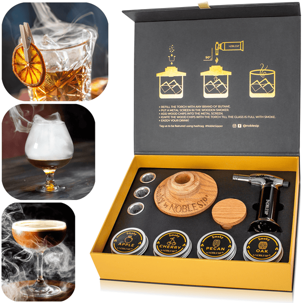Cocktail Smoker Kit, Premium Home Bar Gift Set - Paradigm Spirits Co.