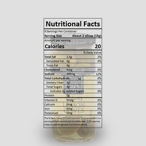 Gin Lemon Tipsy Olives - Paradigm Spirits Co.