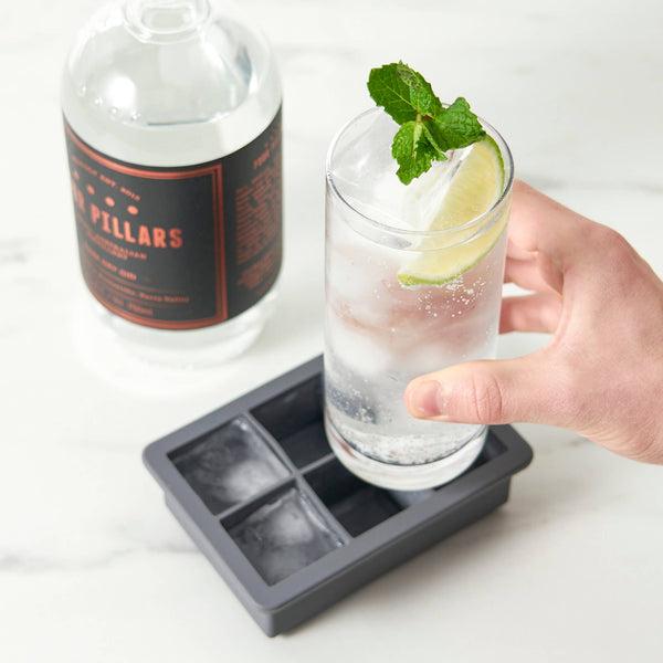 Glacier 1.5 inch Highball Ice Cube Tray with Lid - Paradigm Spirits Co.
