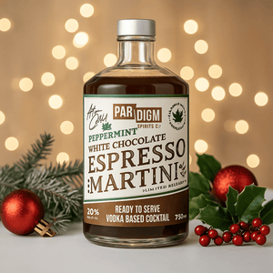 Peppermint White Chocolate Espresso Martini - Paradigm Spirits Co.