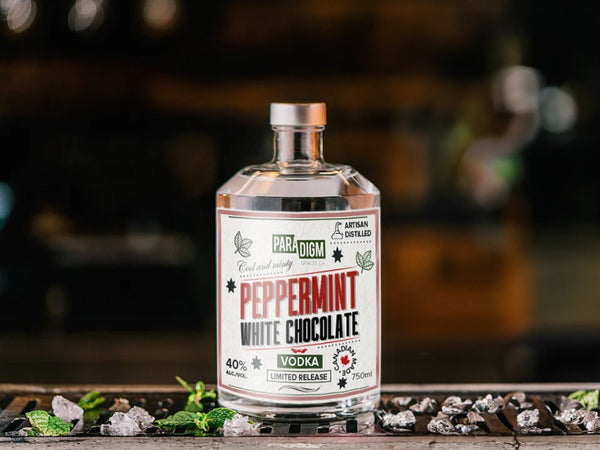 Peppermint White Chocolate Vodka - Paradigm Spirits Co.