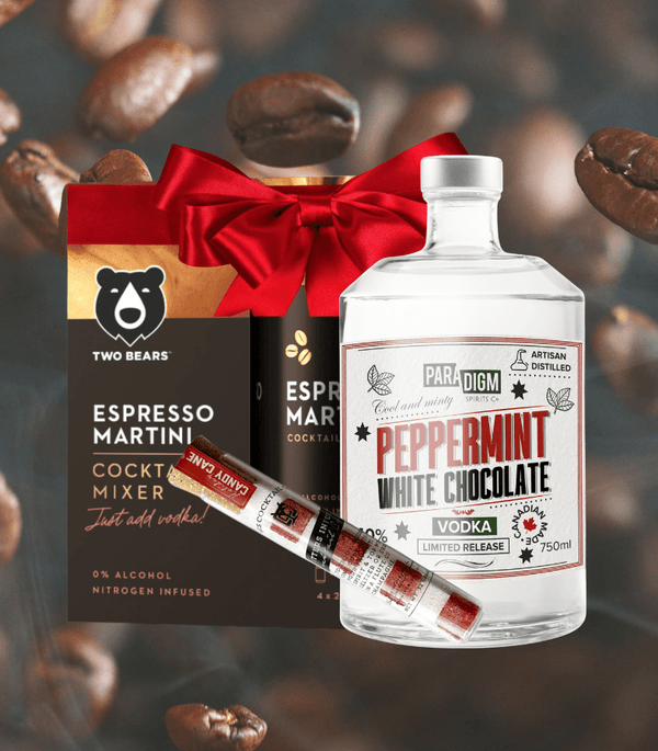 Peppy Mocha Espresso Martini Cocktail Kit Gift Set - Paradigm Spirits Co.