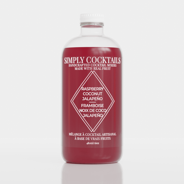 Raspberry, Coconut, Jalapeño Margarita Mix - 16oz - Paradigm Spirits Co.