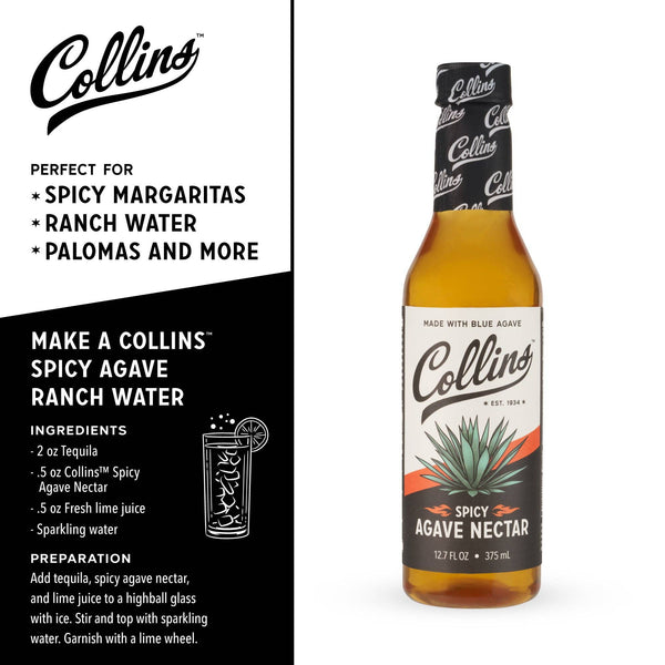 Spicy Agave Nectar 12.7 oz - Paradigm Spirits Co.