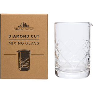 Diamond Cut Mixing Glass - Paradigm Spirits Co.