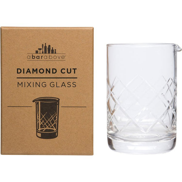 Diamond Cut Mixing Glass - Paradigm Spirits Co.