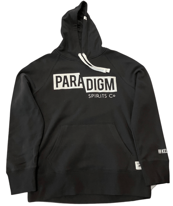 Paradigm Spirits White Logo Pullover Hoodie - Paradigm Spirits Co.