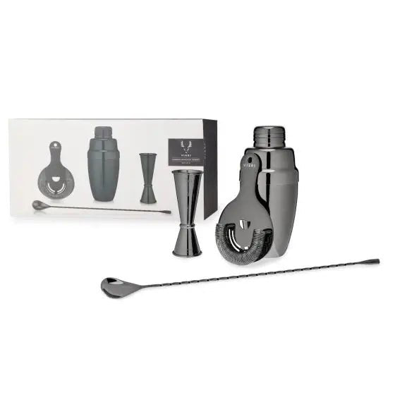 Viski Gunmetal Mixologist Barware Set - Paradigm Spirits Co.