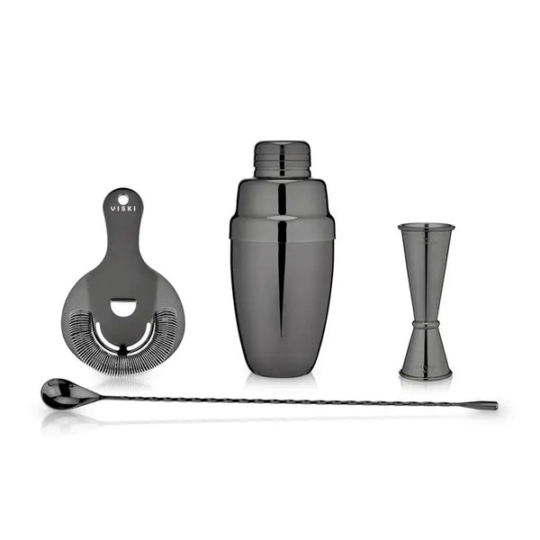 Viski Gunmetal Mixologist Barware Set - Paradigm Spirits Co.