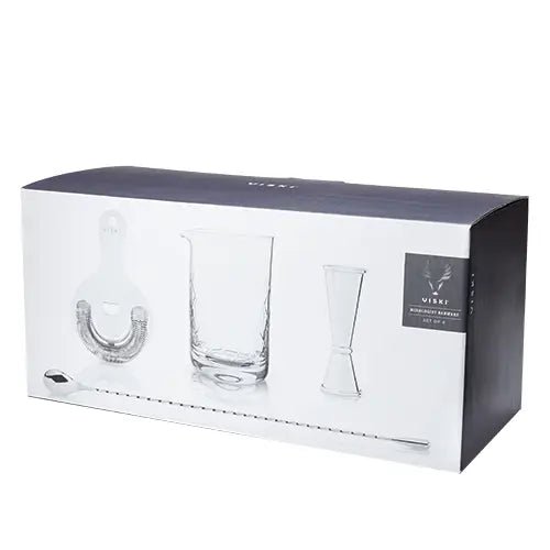 Viski Stainless Steel Mixologist Bar Ware Set - Paradigm Spirits Co.